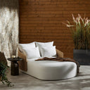 Veranda Outdoor Double Chaise - Faux Hyacinth