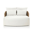 Seraphine Outdoor Double Chaise - Faux Hyacinth