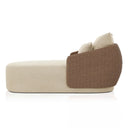 Veranda Outdoor Double Chaise - Faux Dark Hyacinth