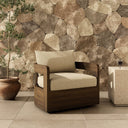Verano Outdoor Swivel Chair - Ellor Beige