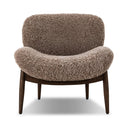 Luxe Celine Chair - Taupe Shearling