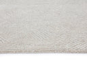 CALAIS HAND-TUFTED RUG - OATMEAL GREY 6 X 9