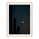 Luxe Artistry One Two ThreeMoon by Coy Aune - 18X24 White Oak