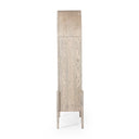 Aveline Tolle Bookcase - Rustic White Solid