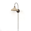 Luxe Winslet Sconce - Tan Linen