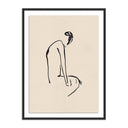 Timeless Sad Moments II by Coup Desprit - 24X32 Black Maple