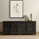 Timeless Sad Moments II by Coup Desprit - 30X40 Black Maple