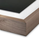 Aether Collection Foggy Dream II by Coup Desprit - 18X24 Rustic Walnut Framed Paper