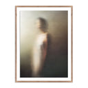 Aether Collection Foggy Dream II by Coup Desprit - 18X24 Rustic Walnut Framed Paper