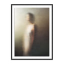 Aether Collection Foggy Dream II by Coup Desprit - 18X24 Black Maple Framed Paper
