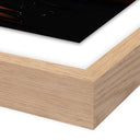 Verity Art - Cowboy In The Shadow by Coup Desprit - 32X24 White Oak