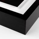 Verity Art - Cowboy In The Shadow by Coup Desprit - 60X40 Black Maple