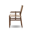 Arista Outdoor Dining Armchair - Stained Saddle Brown