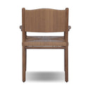 Arista Outdoor Dining Armchair - Stained Toasted Brown