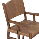 Arista Outdoor Dining Armchair - Stained Toasted Brown