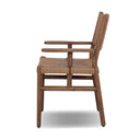 Arista Outdoor Dining Armchair - Stained Toasted Brown