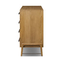 Verity Rosedale 8 Drawer Dresser - Amber Oak Veneer