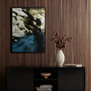 Aetherial Phoenix Rising by Geoffrey Baris - 30X40 Black Maple