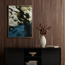 Aetherial Phoenix Rising by Geoffrey Baris - 30X40 Rustic Walnut