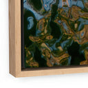 Azure Reflection Reflecting Blue by Geoffrey Baris - 18X24 White Oak