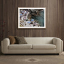 Aria Capo DI Conca II by Natalie Obradovich - 40X30 Rustic Walnut