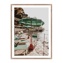 Aria Collection Sea Side by Natalie Obradovich - 48X72 Rustic Walnut