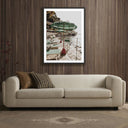 Aria Collection Sea Side by Natalie Obradovich - 30X40 Black Maple