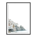 Luxe Haven Amalfi Overexpose by Natalie Obradovich - 48X72 Black Maple