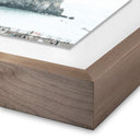 Luxe Haven Amalfi Overexpose by Natalie Obradovich - 36X48 Rustic Walnut