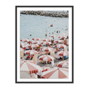 Aurelia Amalfi Umbrellas by Natalie Obradovich - 48X72 Black Maple
