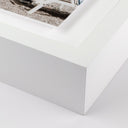 Aetherial People Watching From A Lounge Chair - 36X48 White Maple