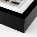 Aetherial People Watching From A Lounge Chair - 36X48 Black Maple