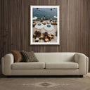 Reverie The Gossip Circle by Natalie Obradovich - 30X40 Rustic Walnut