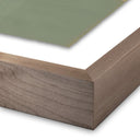 Aetherial Orange by Amy Berlin - 36X48 Rustic Walnut