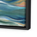 Gentle Waves Wash Over Me by Ahn Hee Strain - 40X30 Black Maple