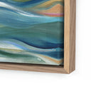 Gentle Waves Wash Over Me by Ahn Hee Strain - 48X36 White Oak
