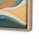 Aurelia Trail To Teal Lake by Ahn Hee Strain - 36X48 White Oak