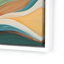 Aurelia Trail To Teal Lake by Ahn Hee Strain - 36X48 White Maple