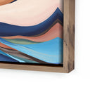 Aurelian Forward Flow by Ahn Hee Strain - 24X24 Rustic Walnut