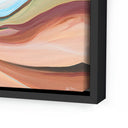 Luxe Artistry Canyon Draw by Ahn Hee Strain - 40X40 Black Maple