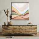 Luxe Artistry Canyon Draw by Ahn Hee Strain - 40X40 White Oak