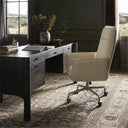 Elegant Lionel Desk Chair - Kerbey Ivory