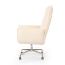 Elegant Lionel Desk Chair - Kerbey Ivory