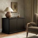Verity Dumont Small Cabinet - Smoked Black