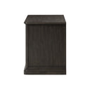 Verity Dumont Small Cabinet - Smoked Black