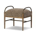 Vesper Demi Accent Stool - Taupe Shearling