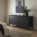 Aurelia Maggie 6 Drawer Dresser - Smoked Black Oak Veneer