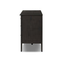 Aurelia Maggie 6 Drawer Dresser - Smoked Black Oak Veneer