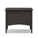 Aveline Maggie Nightstand - Smoked Black Oak Veneer