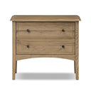 Willow Nightstand - Aged Smoked Oak Resawn